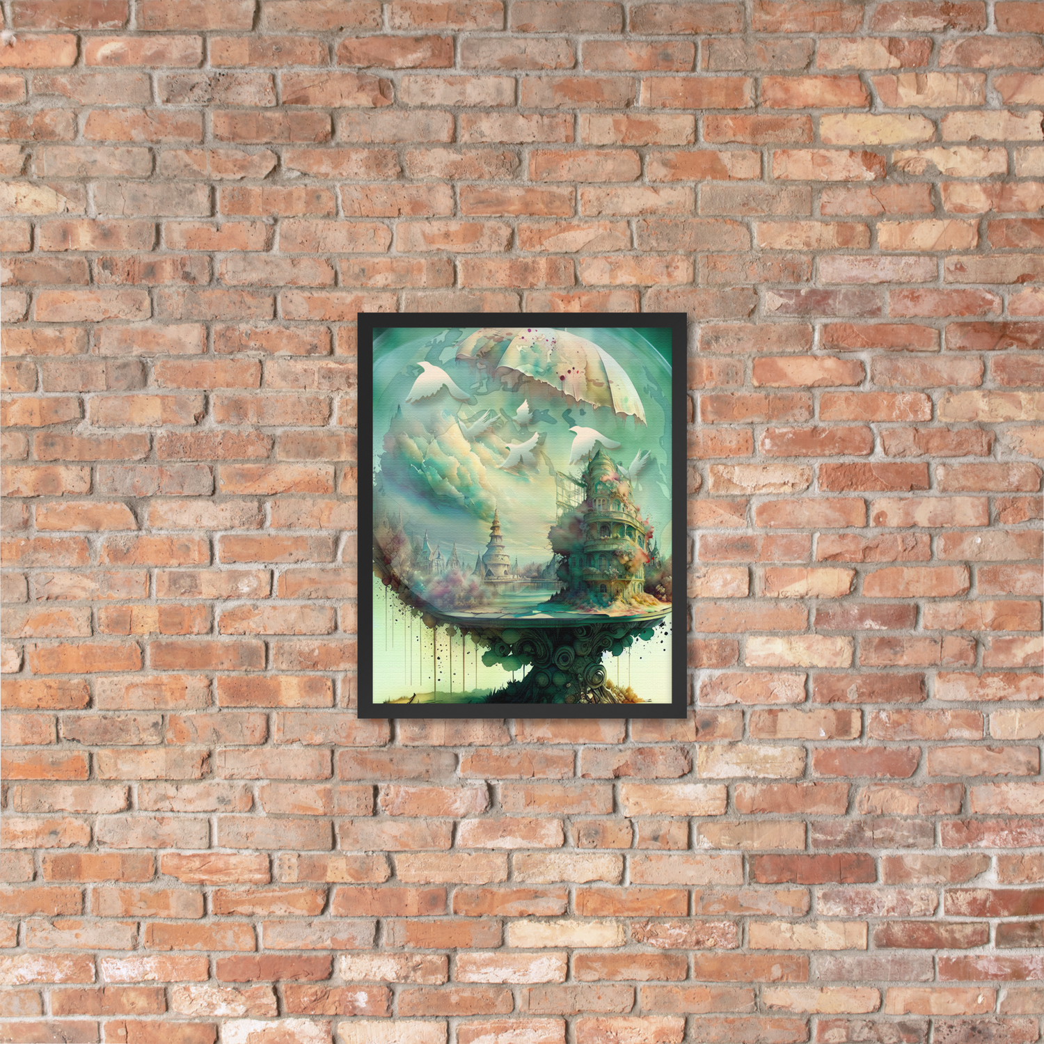 Framed Wall Art - Atmospheric Instability