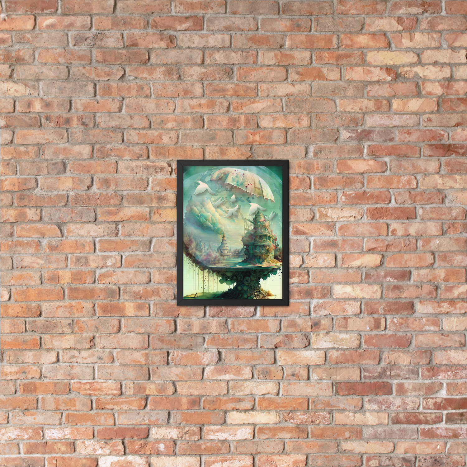 Framed Wall Art - Atmospheric Instability
