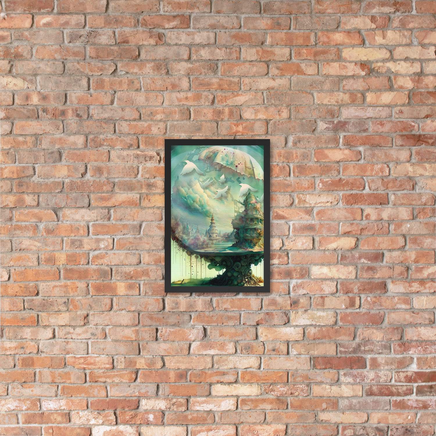 Framed Wall Art - Atmospheric Instability