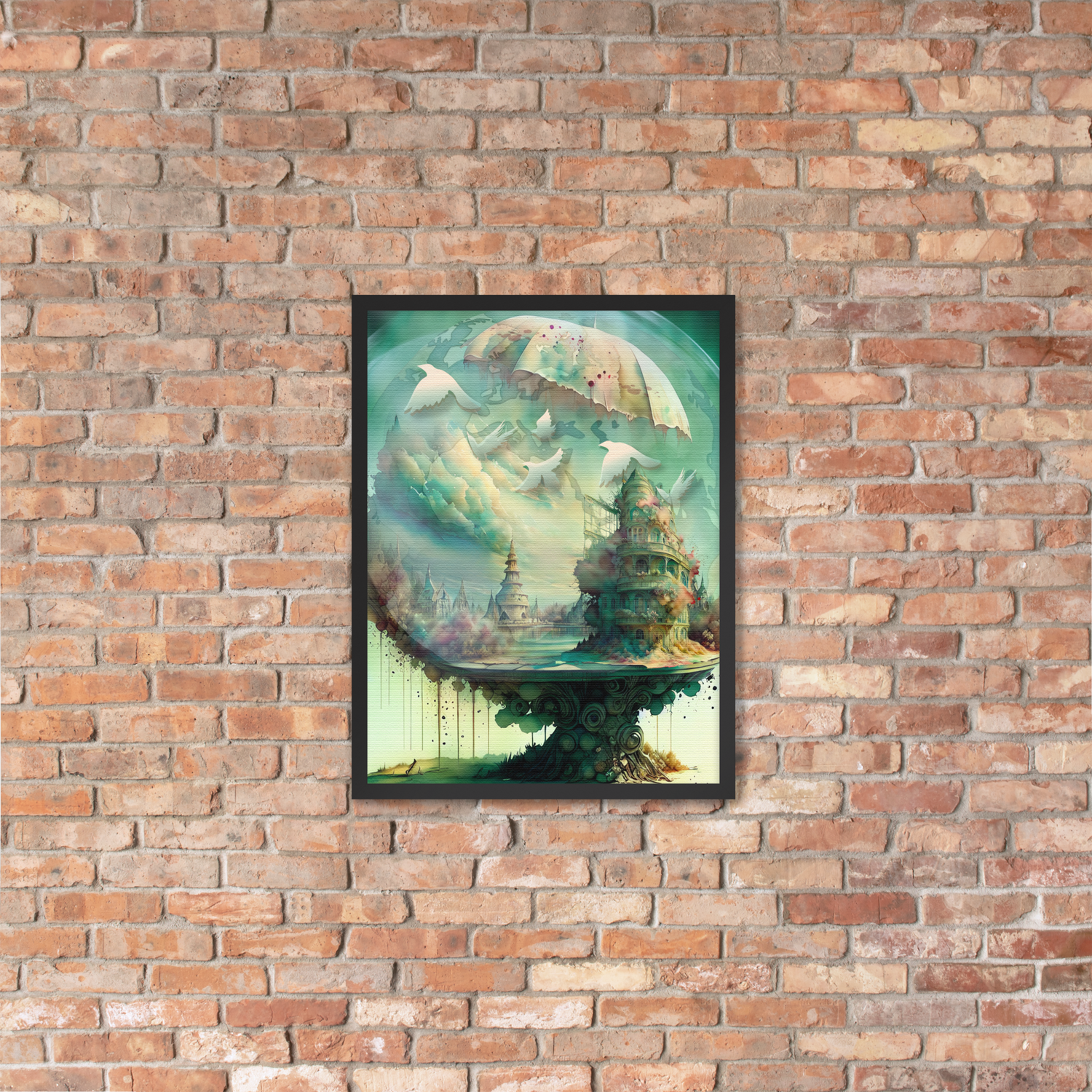 Framed Wall Art - Atmospheric Instability