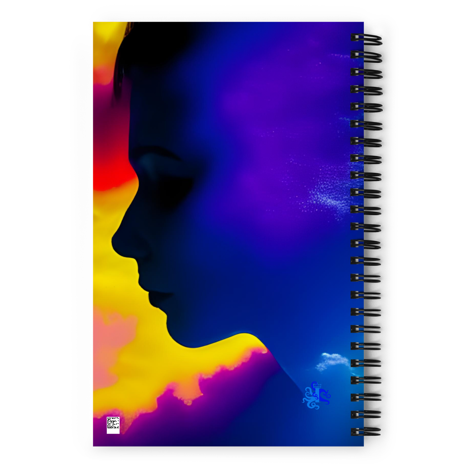 Spiral notebook - Head In The Clouds