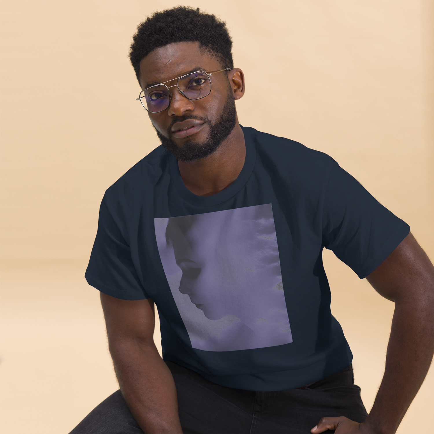 Unisex classic tee - Head In The Clouds Hypnotic