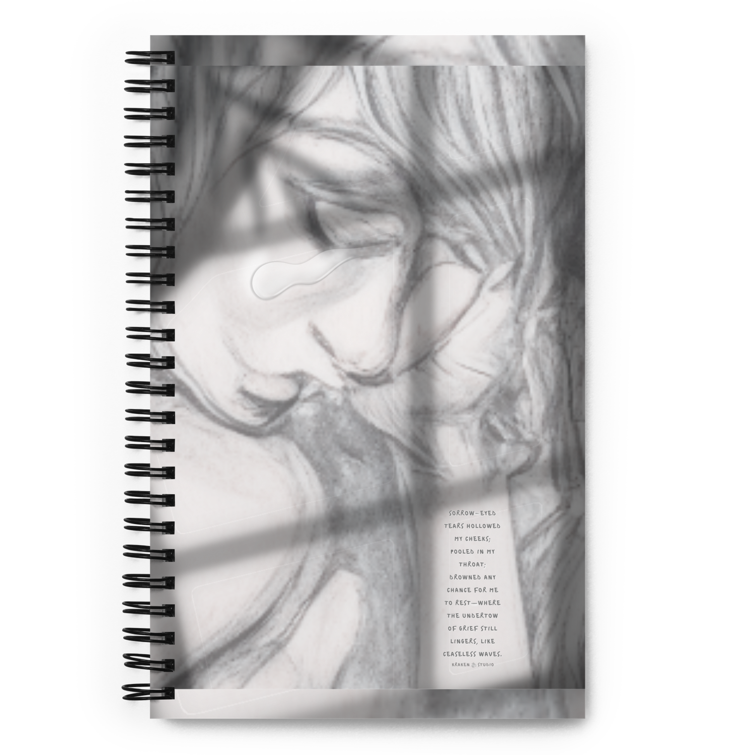 Spiral notebook - Undertow of Grief