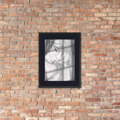 Framed Wall Art - Undertow of Grief