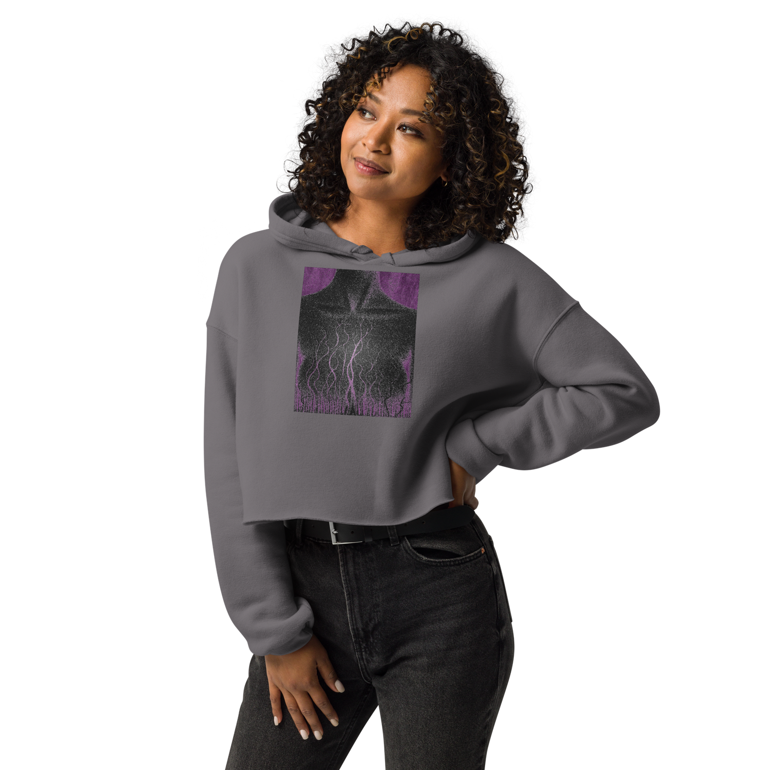 Crop Hoodie - Traumatic Strangulation