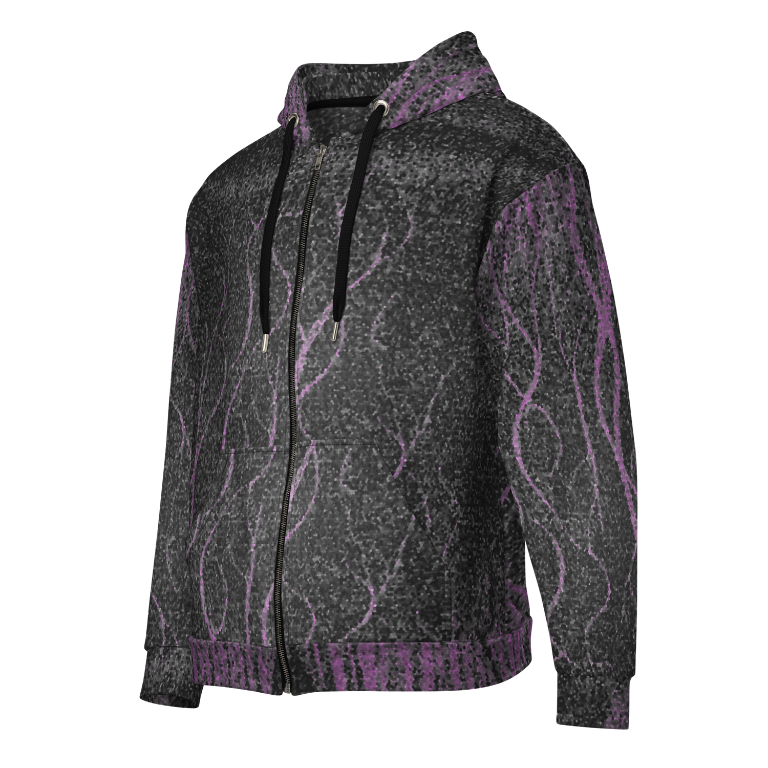 Unisex hoodie (zippered) - Traumatic Strangulation