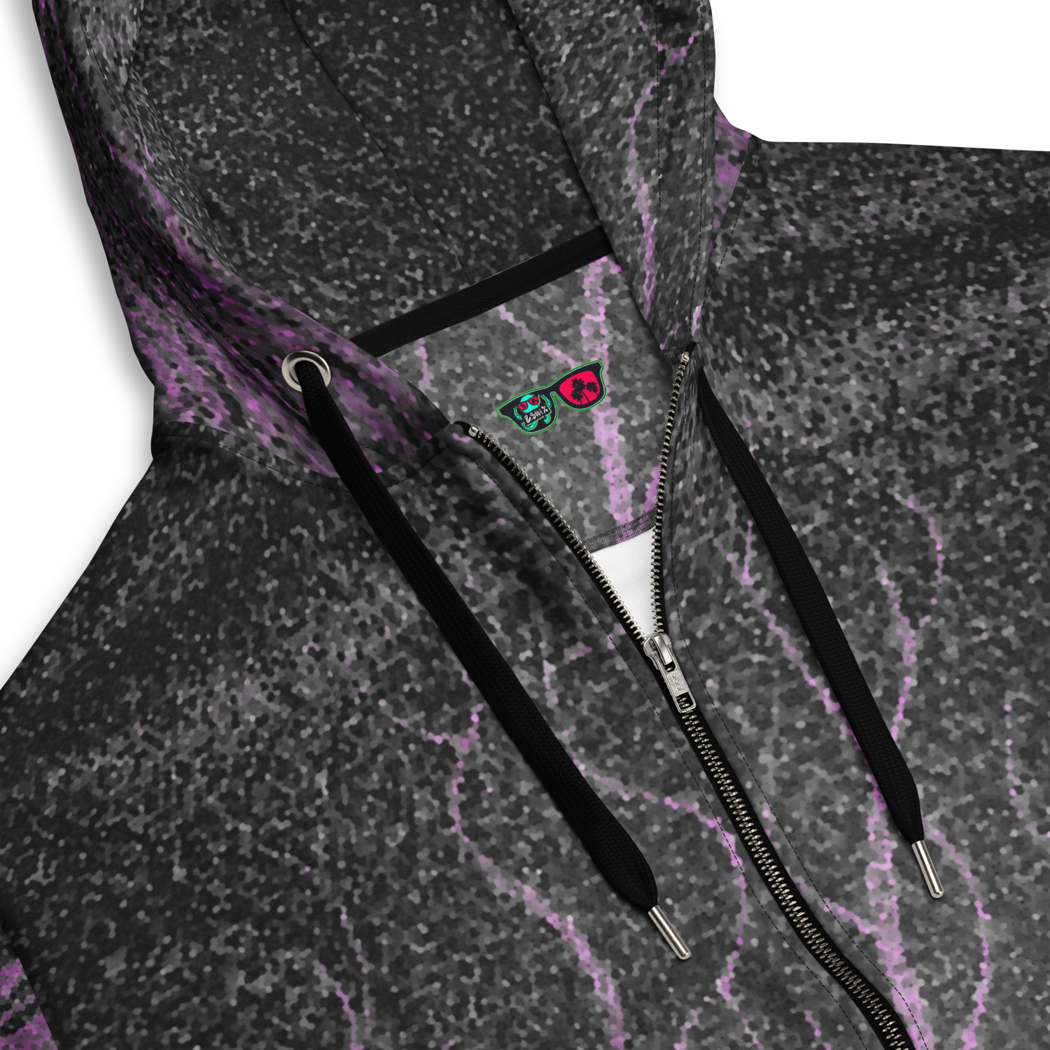 Unisex hoodie (zippered) - Traumatic Strangulation