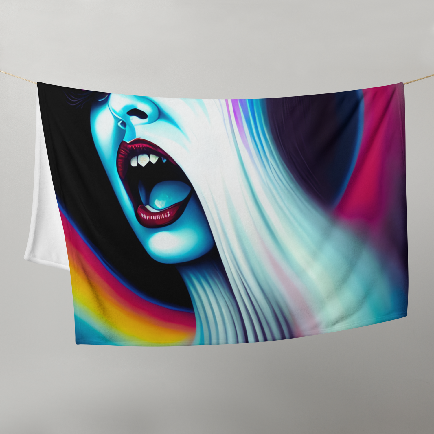 Throw Blanket - DayMare of Reality