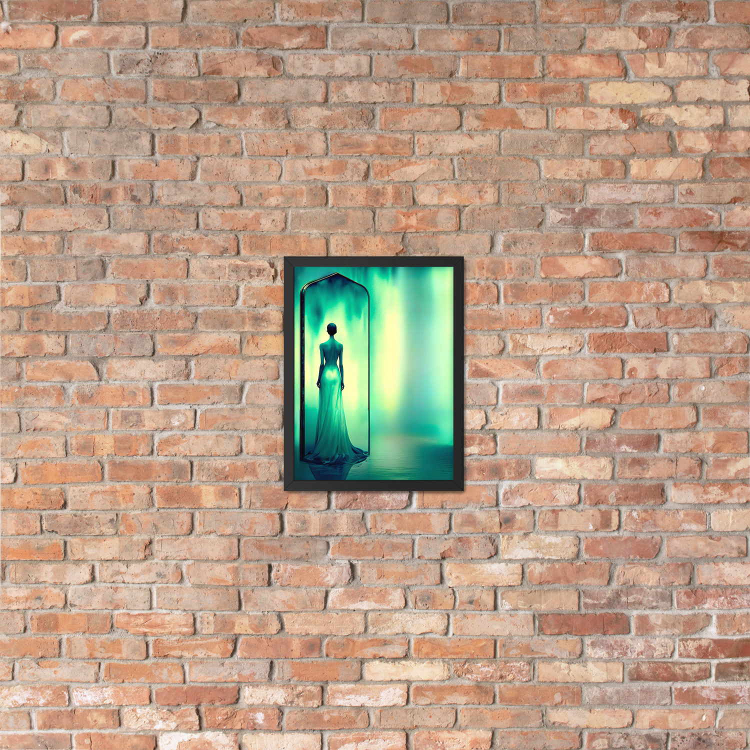 Framed Wall Art - Reflective Portal