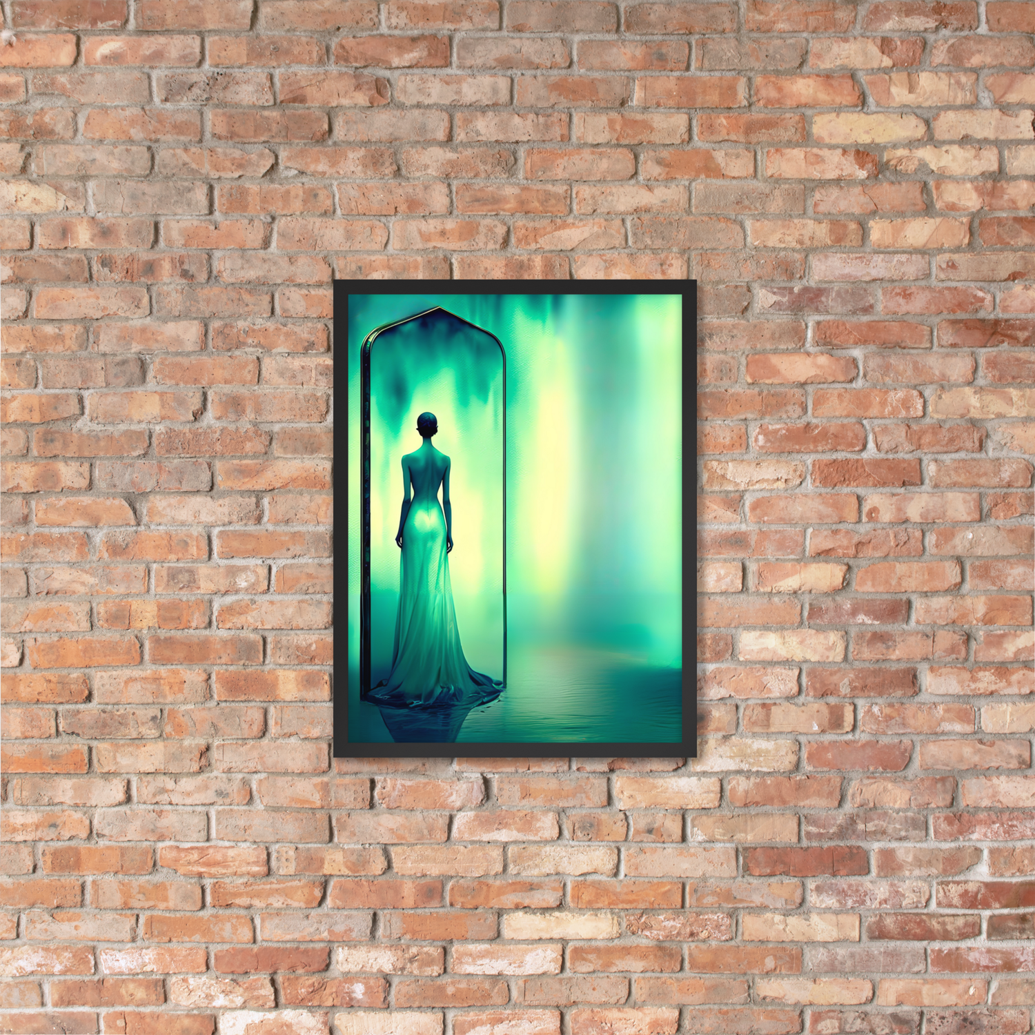 Framed Wall Art - Reflective Portal