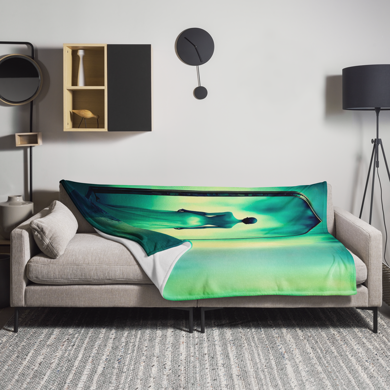 Throw Blanket - Reflective Portal
