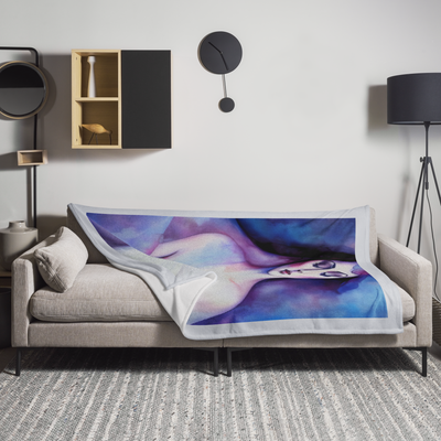 Throw Blanket - Warm Crisp Sheets Embrace Self-discovery
