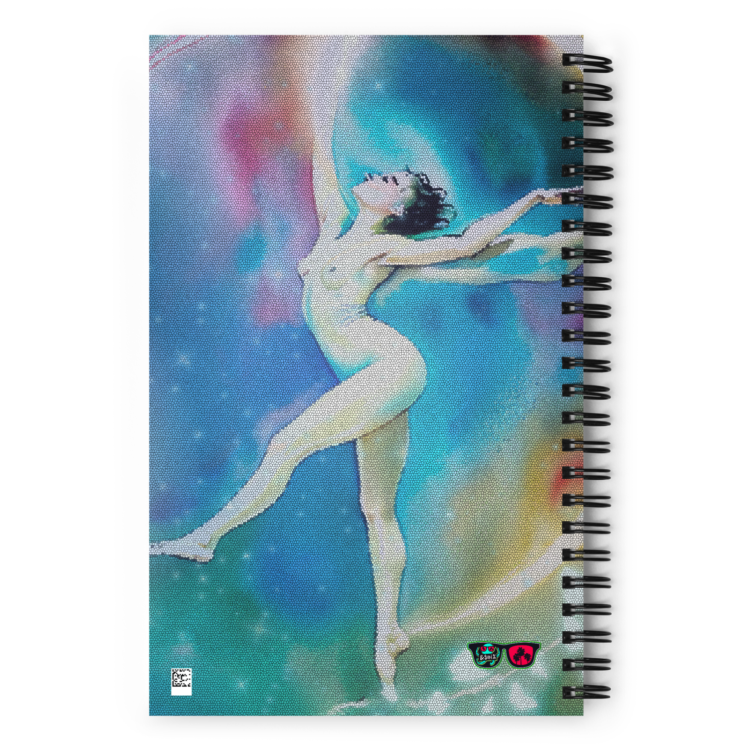 Spiral notebook - Swirled Away Shame
