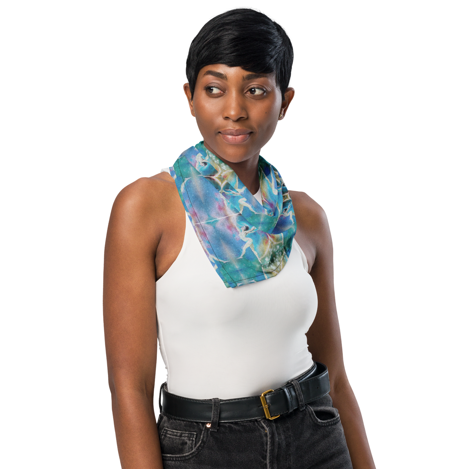 Scarf | Bandana - Swirled Away Shame