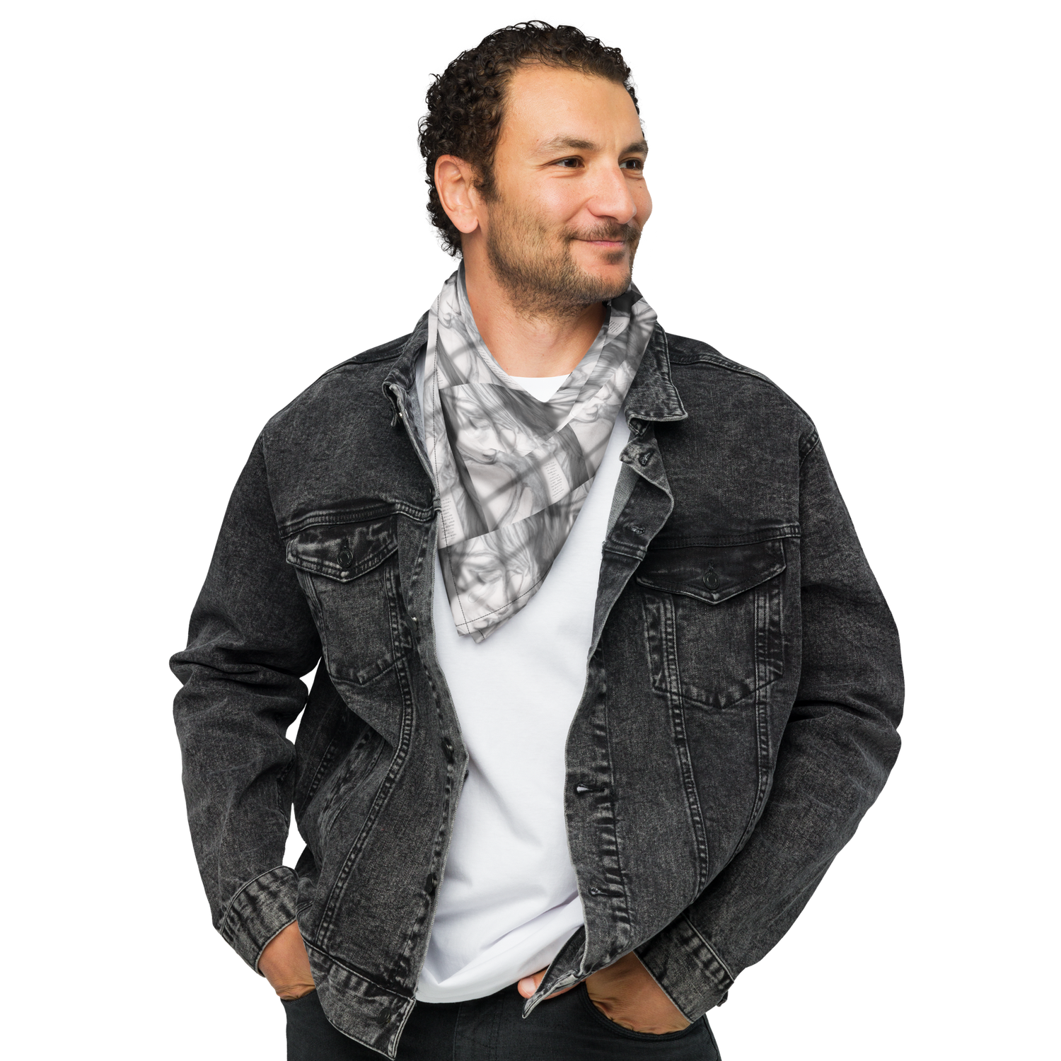Scarf | Bandana - Undertow of Grief: Artwork Apparel