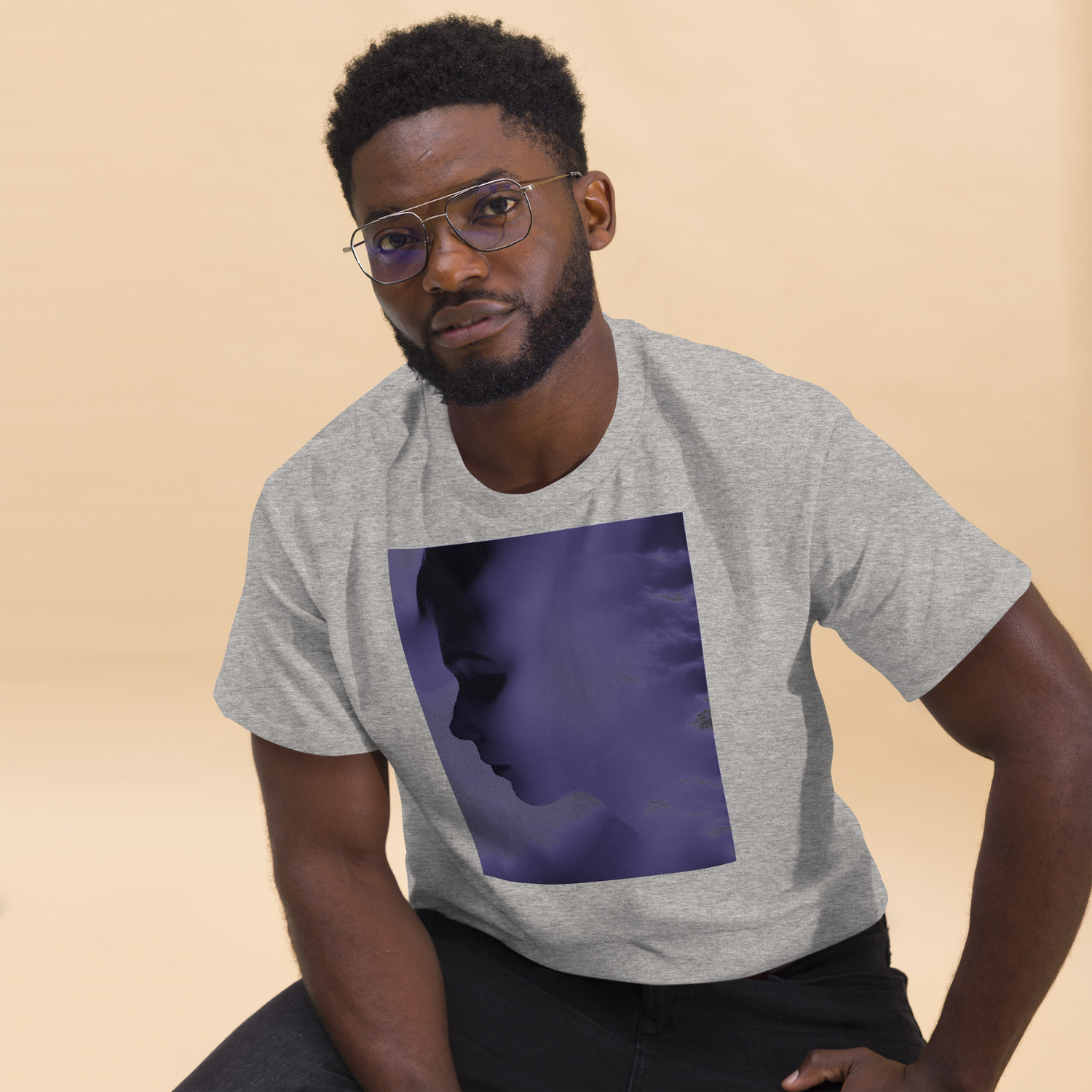 Unisex classic tee - Head In The Clouds Hypnotic