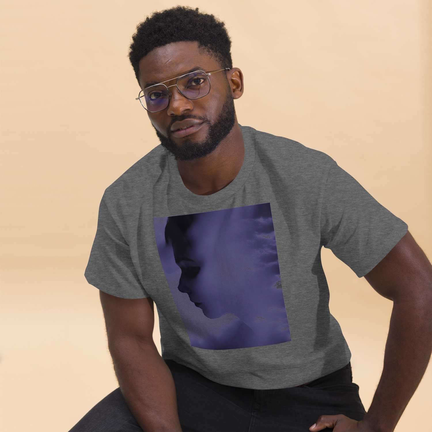 Unisex classic tee - Head In The Clouds Hypnotic