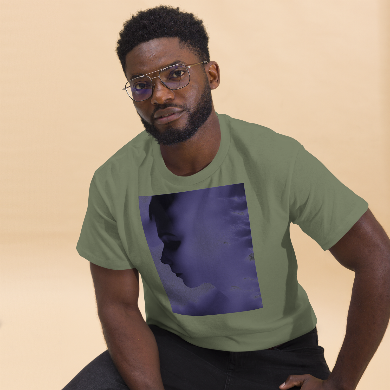 Unisex classic tee - Head In The Clouds Hypnotic