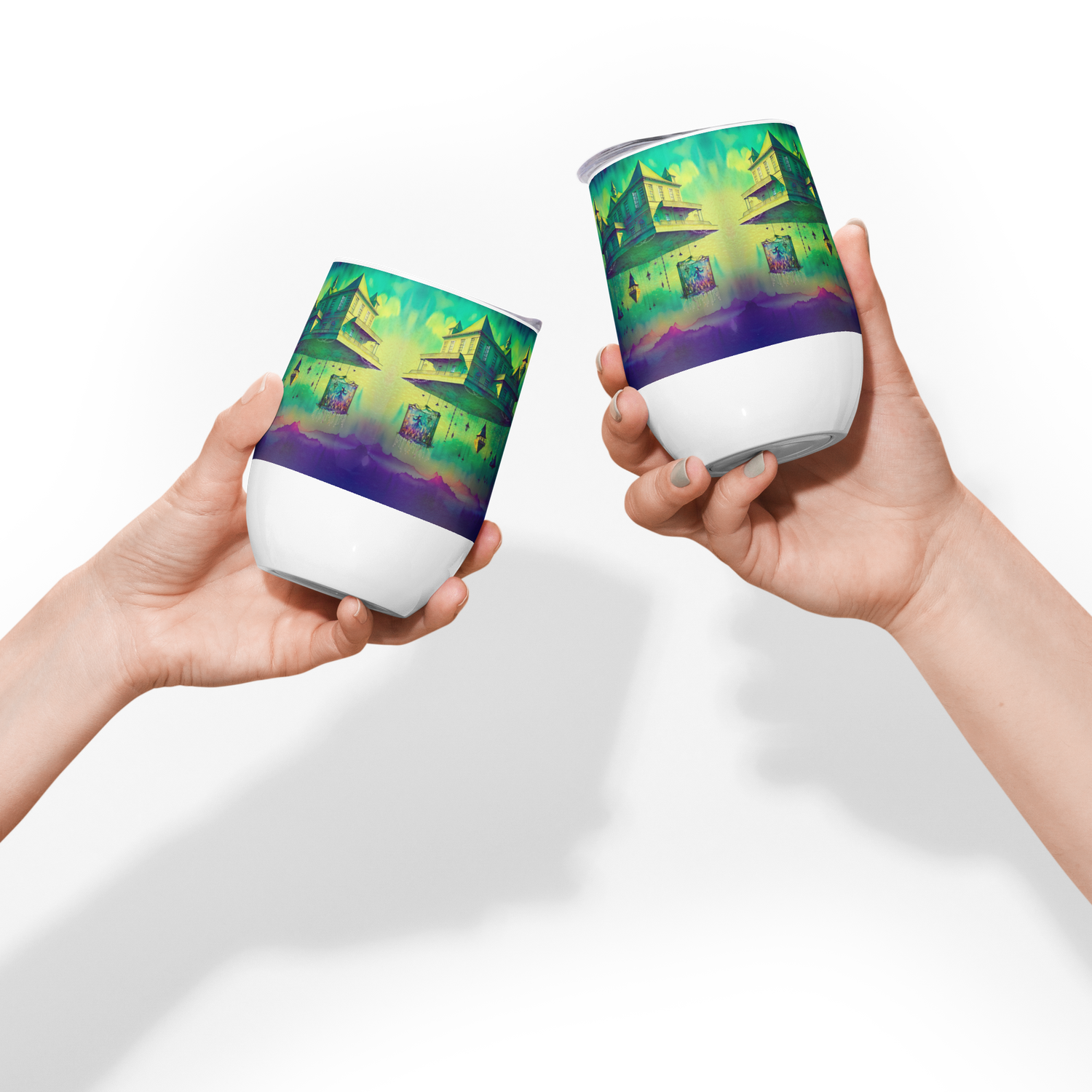 Wine tumbler - Witch Quest Artwork