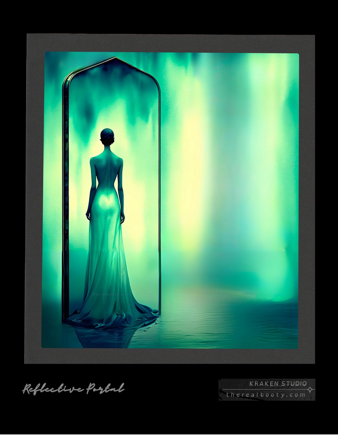 Framed Wall Art - Reflective Portal