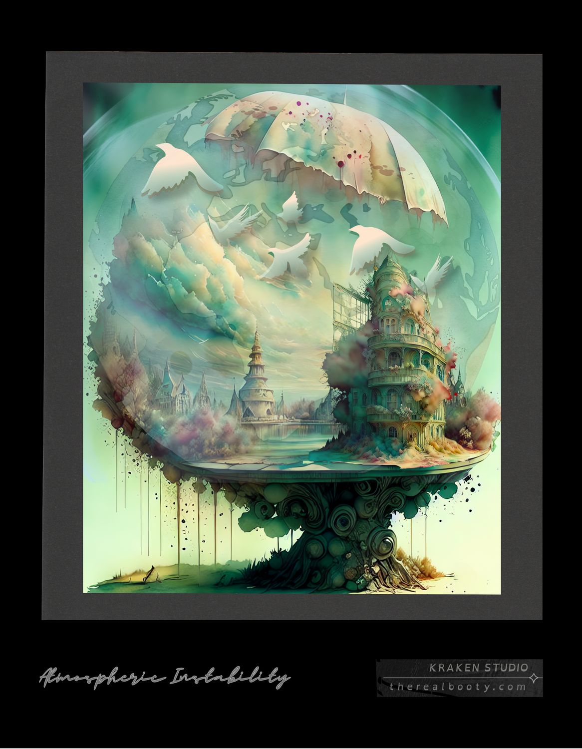 Framed Wall Art - Atmospheric Instability