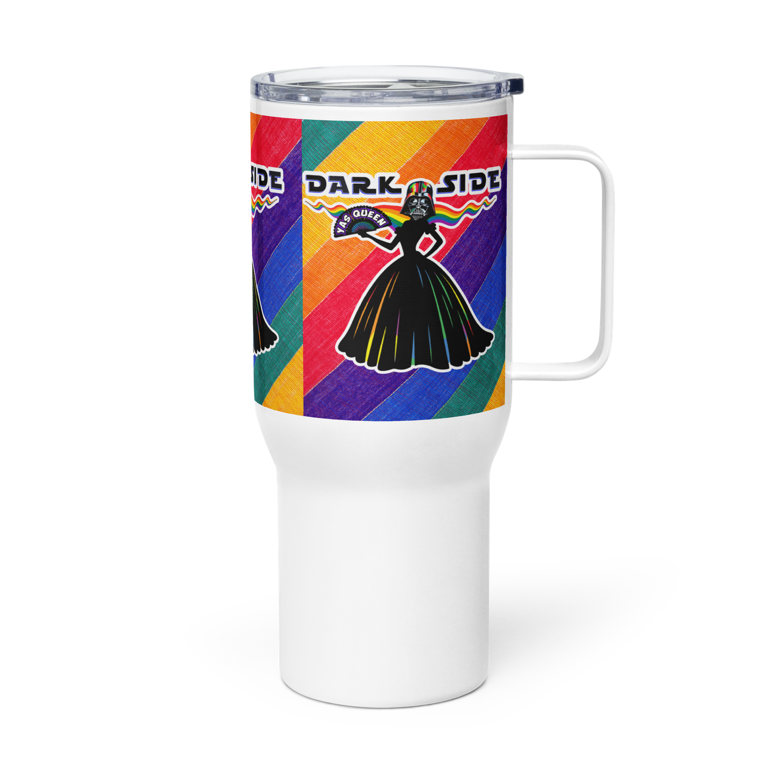Tumbler - Darth Vader - Yas, Drag Queen! - Pride Collection (Rainbow)