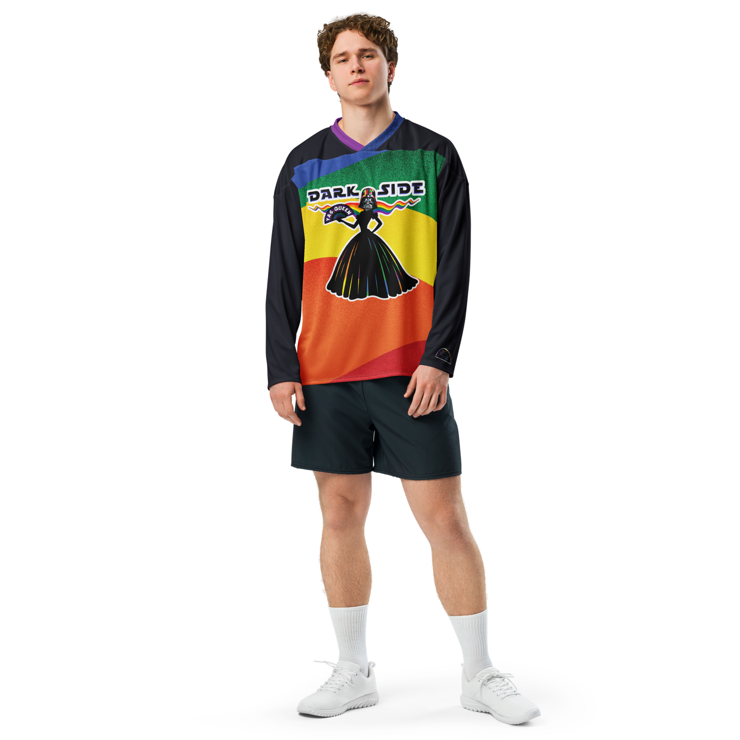 Hockey Jersey - Darth Vader - Yas, Drag Queen! - Pride Collection (Rainbow)