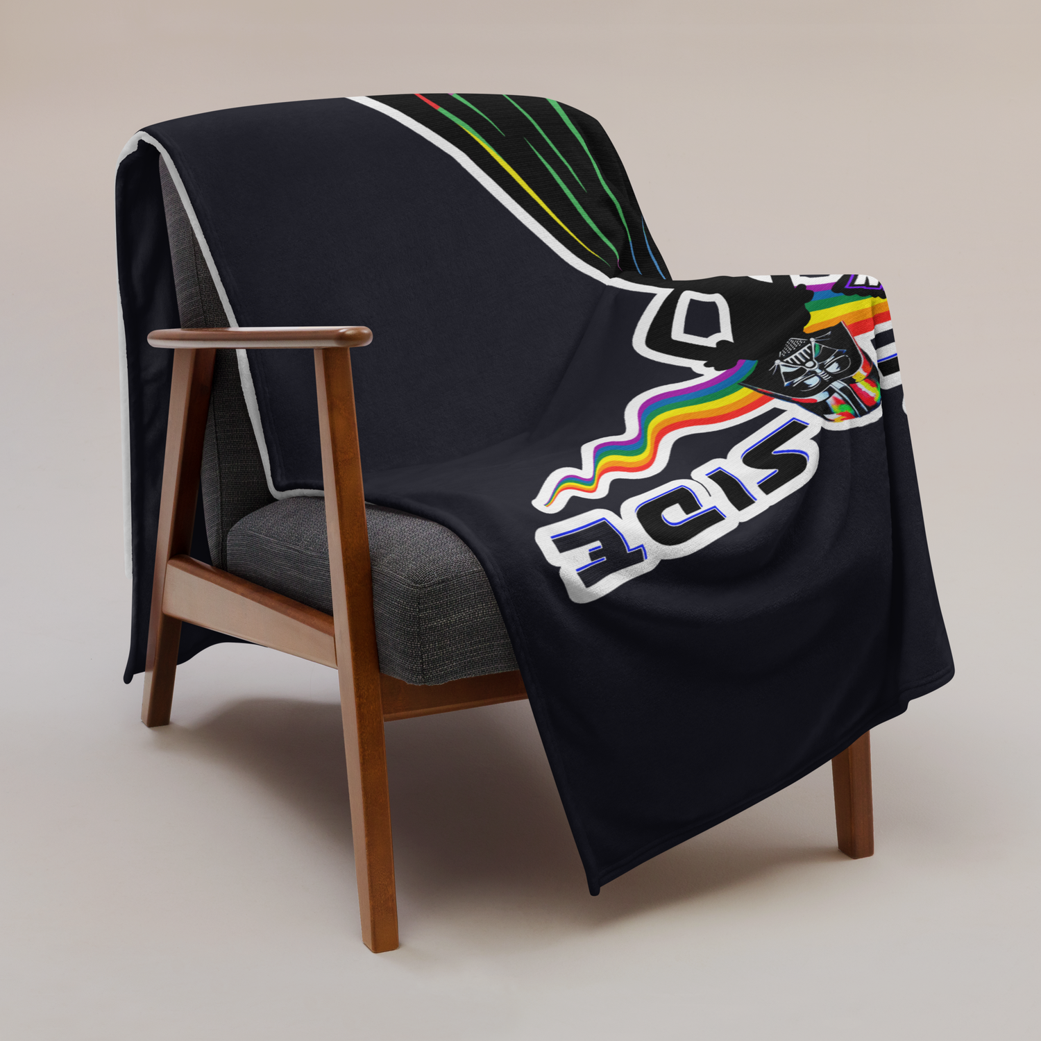 Throw Blanket - Darth Vader - Yas, Drag Queen! - Pride Collection (Black)