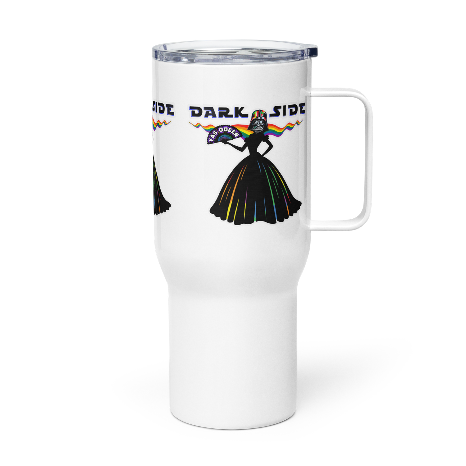 Tumbler - Darth Vader - Yas, Drag Queen! - Pride Collection (White)
