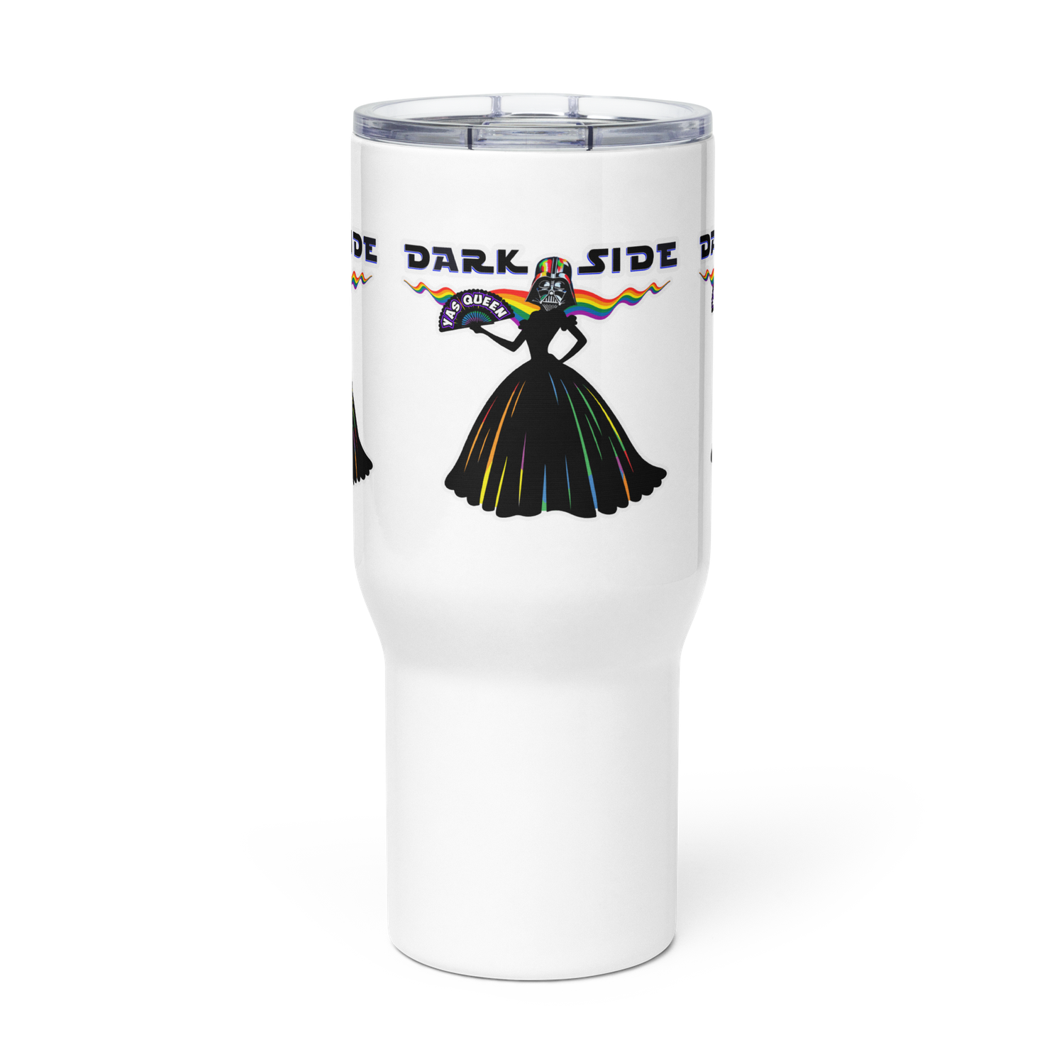 Tumbler - Darth Vader - Yas, Drag Queen! - Pride Collection (White)