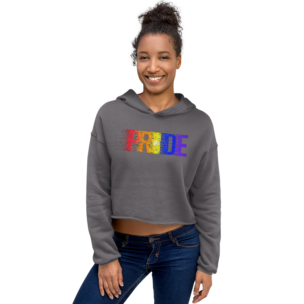 Crop Hoodie - The Power Of Pride
