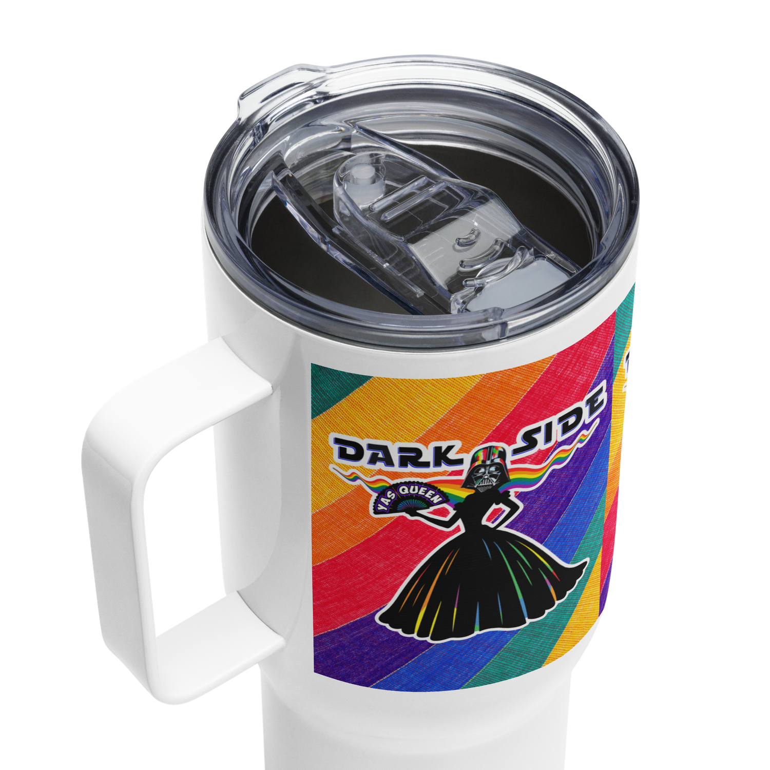 Tumbler - Darth Vader - Yas, Drag Queen! - Pride Collection (Rainbow)