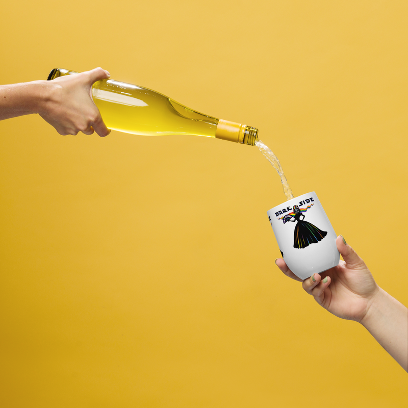 Wine tumbler - Darth Vader - Yas, Drag Queen! - Pride Collection