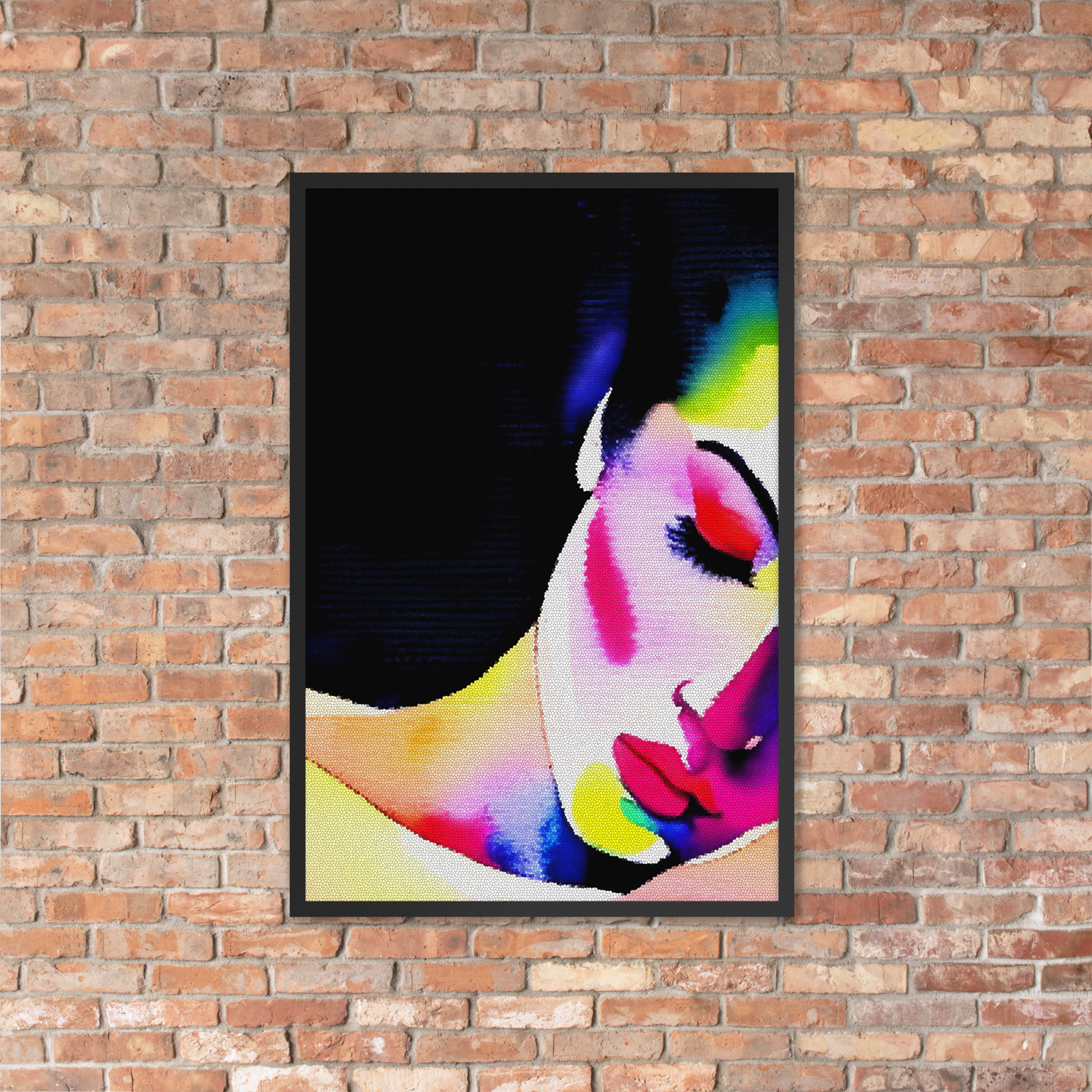 Framed Wall Art - Silent Vulnerability