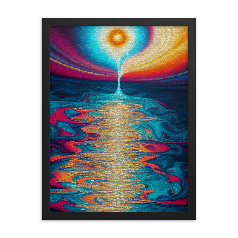 Framed Wall Art - Lyrical Breath