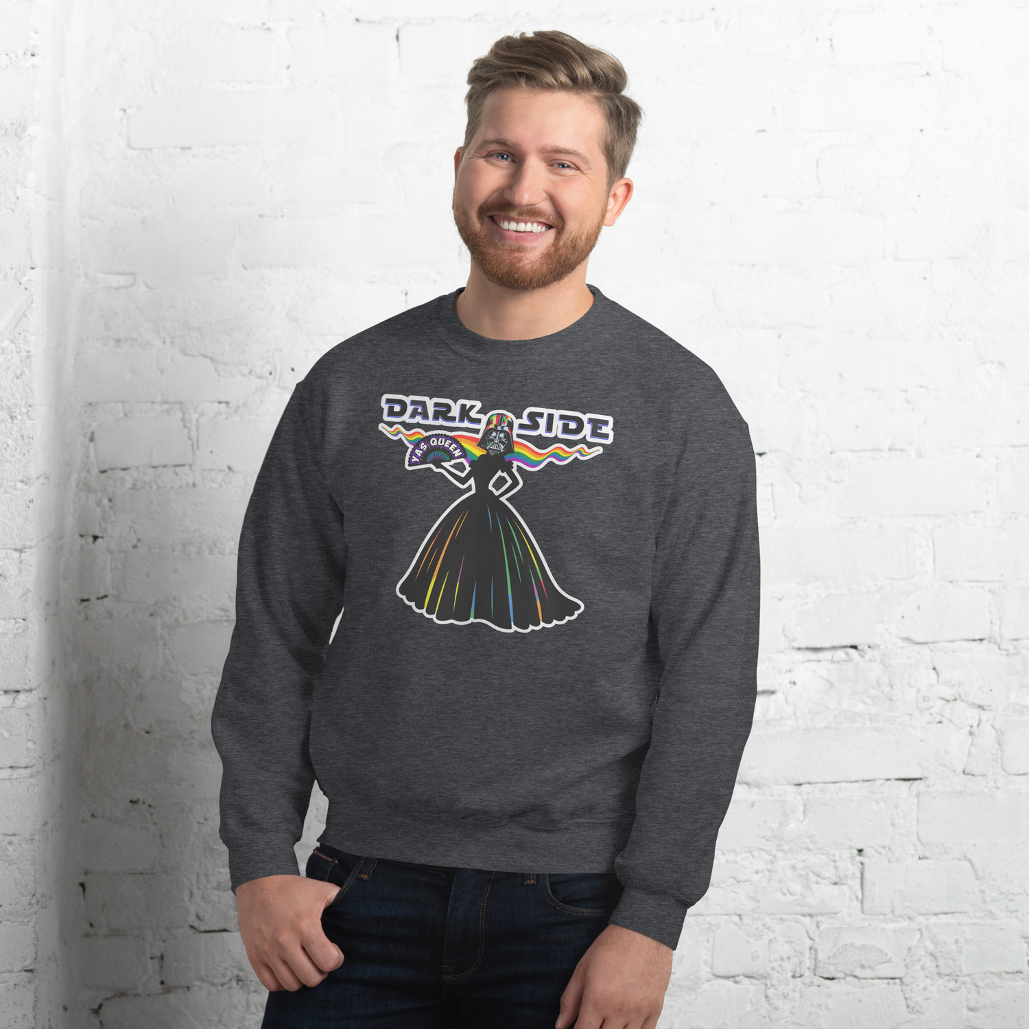 Unisex Sweatshirt - Darth Vader - Yas, Drag Queen! - Pride Collection