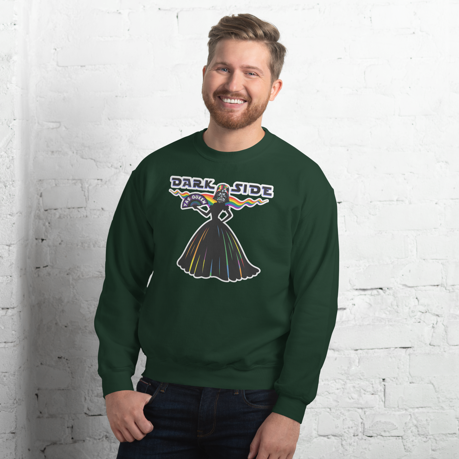 Unisex Sweatshirt - Darth Vader - Yas, Drag Queen! - Pride Collection