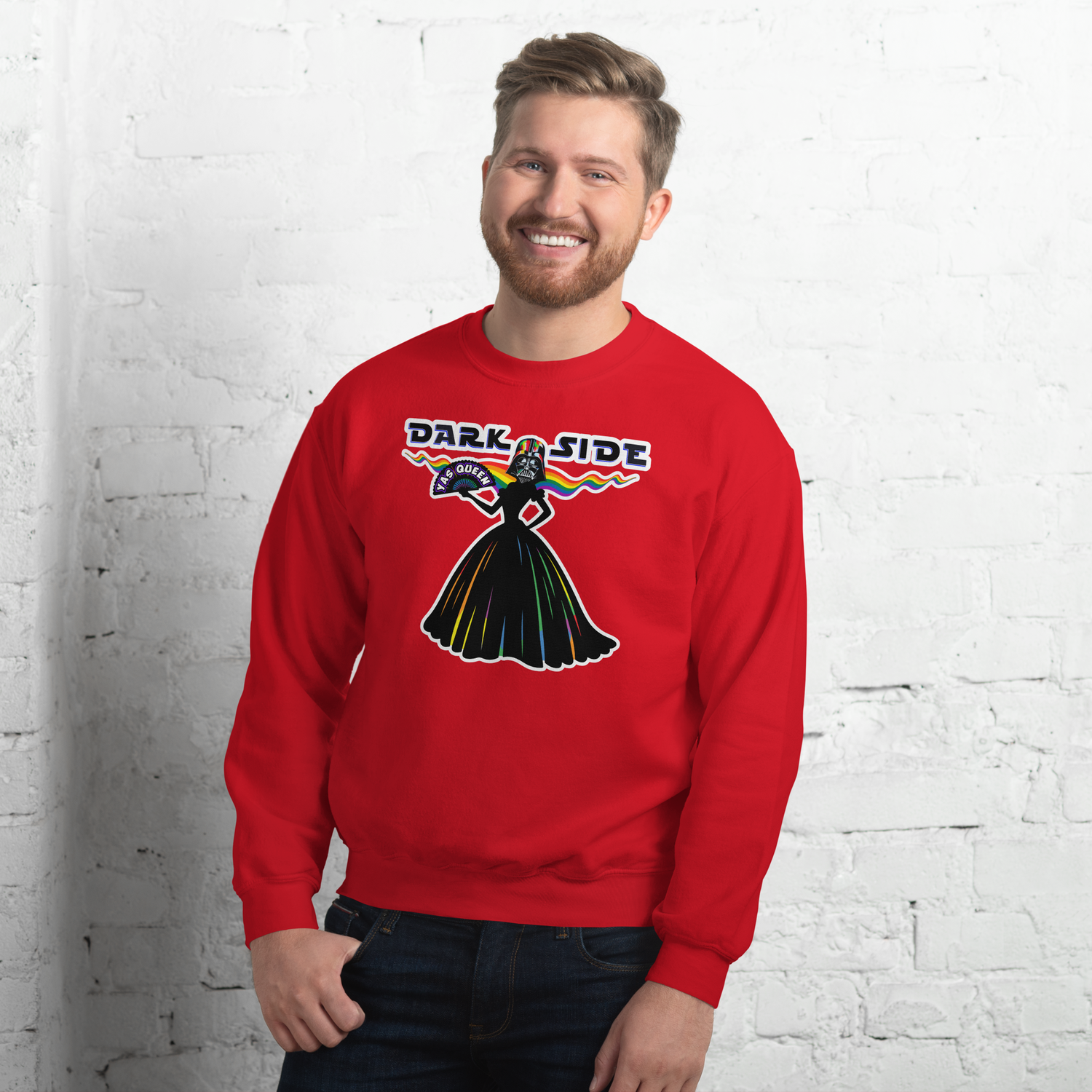 Unisex Sweatshirt - Darth Vader - Yas, Drag Queen! - Pride Collection
