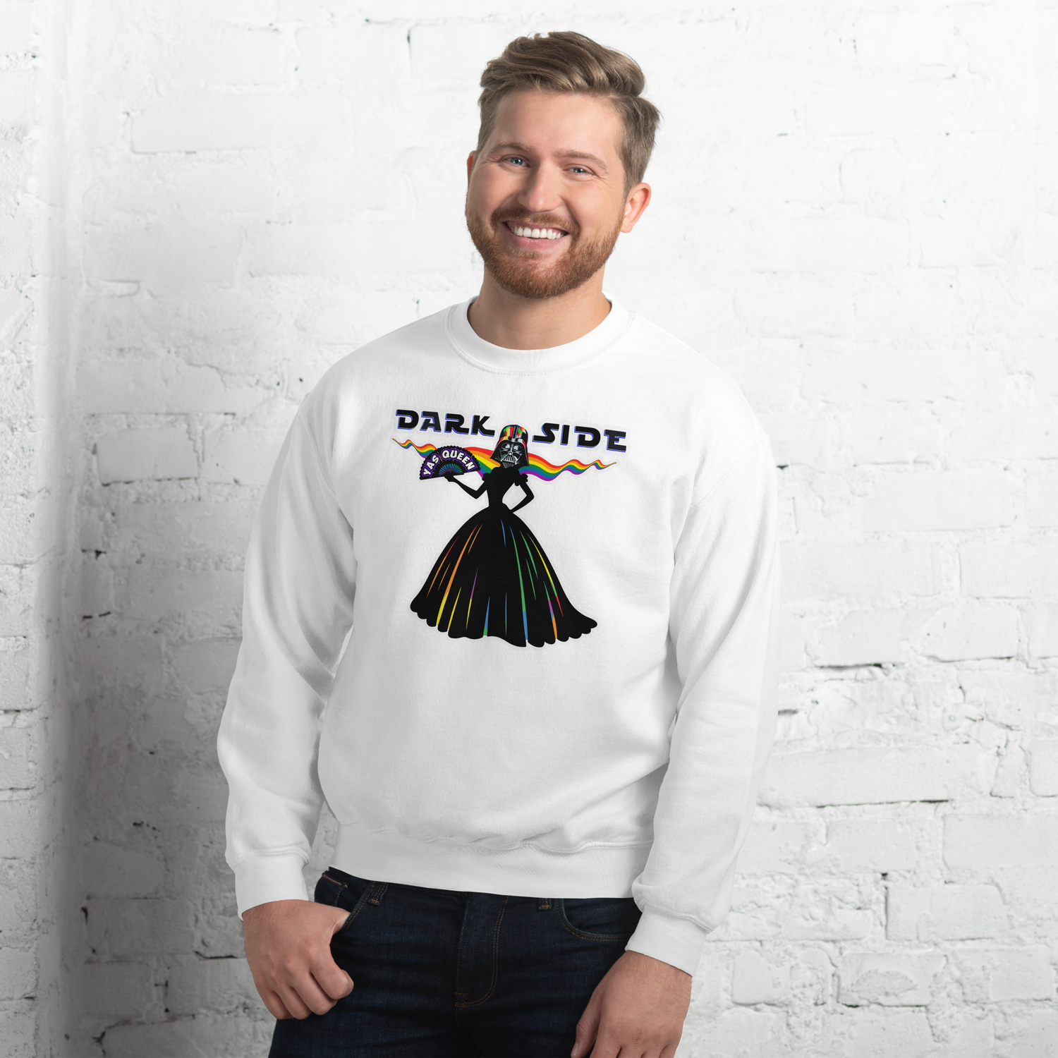 Unisex Sweatshirt - Darth Vader - Yas, Drag Queen! - Pride Collection