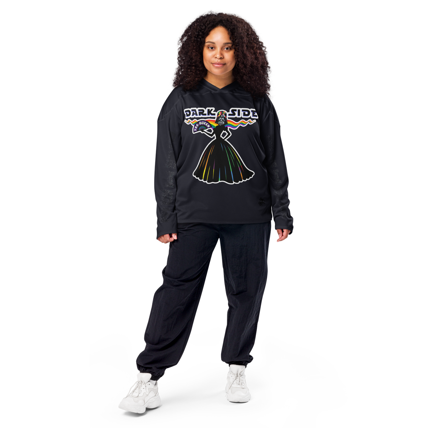 Hockey Jersey - Darth Vader - Yas, Drag Queen! - Pride Collection (Black)