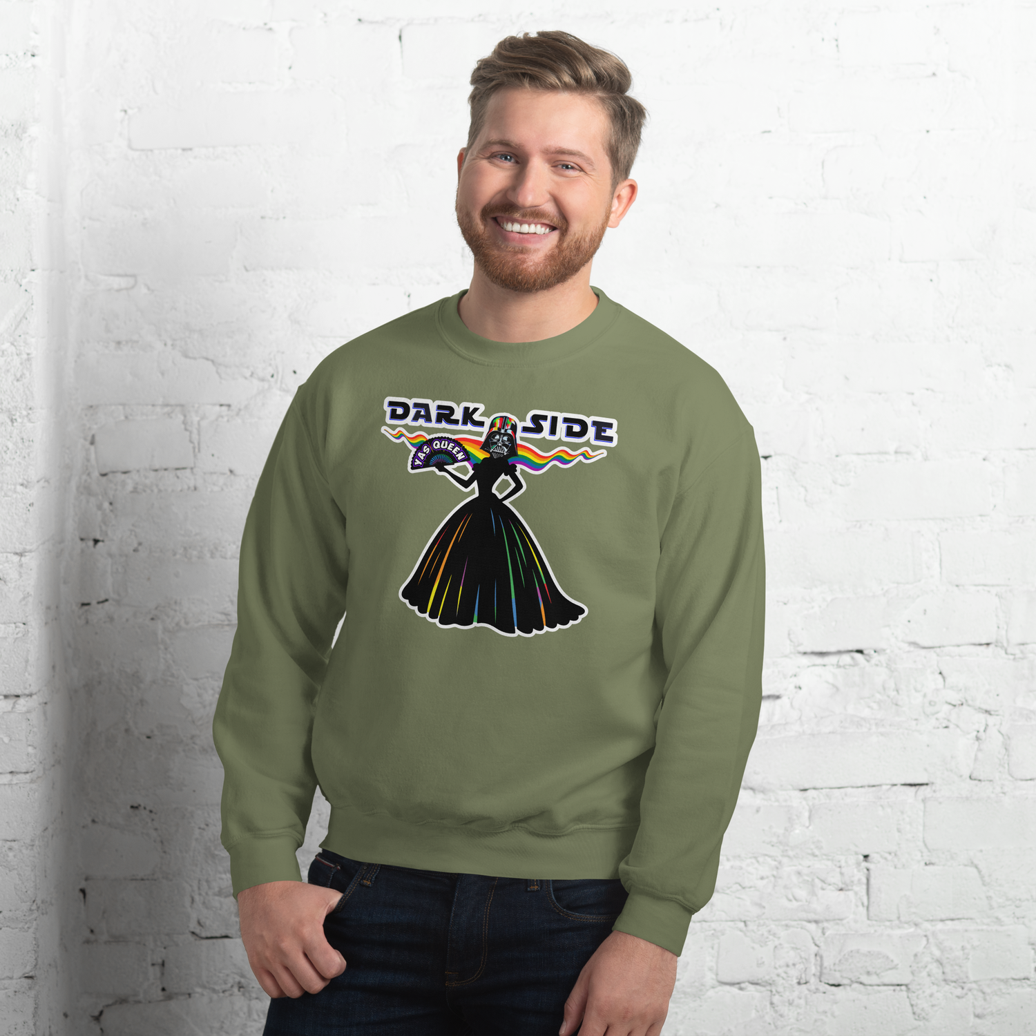 Unisex Sweatshirt - Darth Vader - Yas, Drag Queen! - Pride Collection