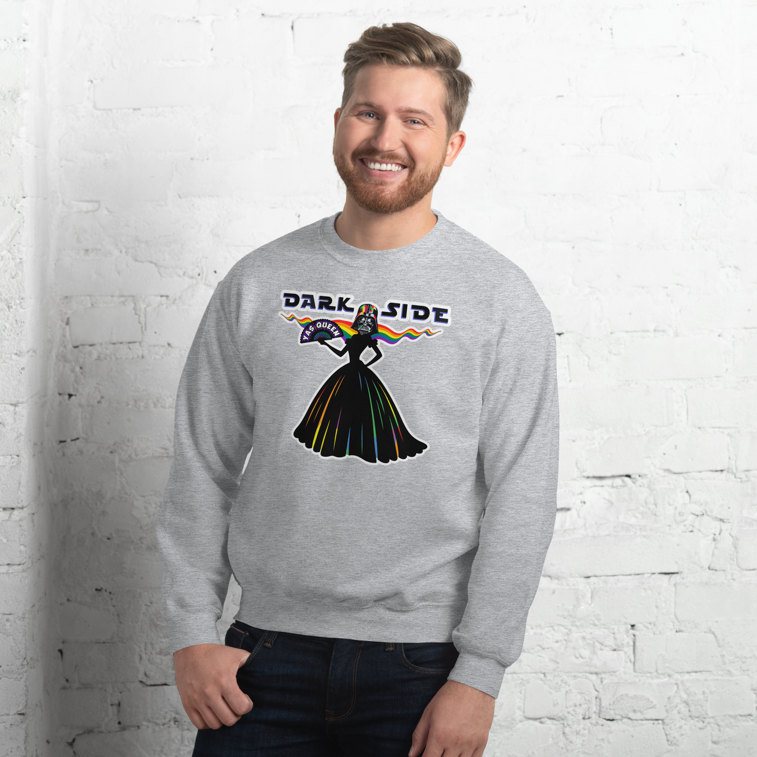 Unisex Sweatshirt - Darth Vader - Yas, Drag Queen! - Pride Collection