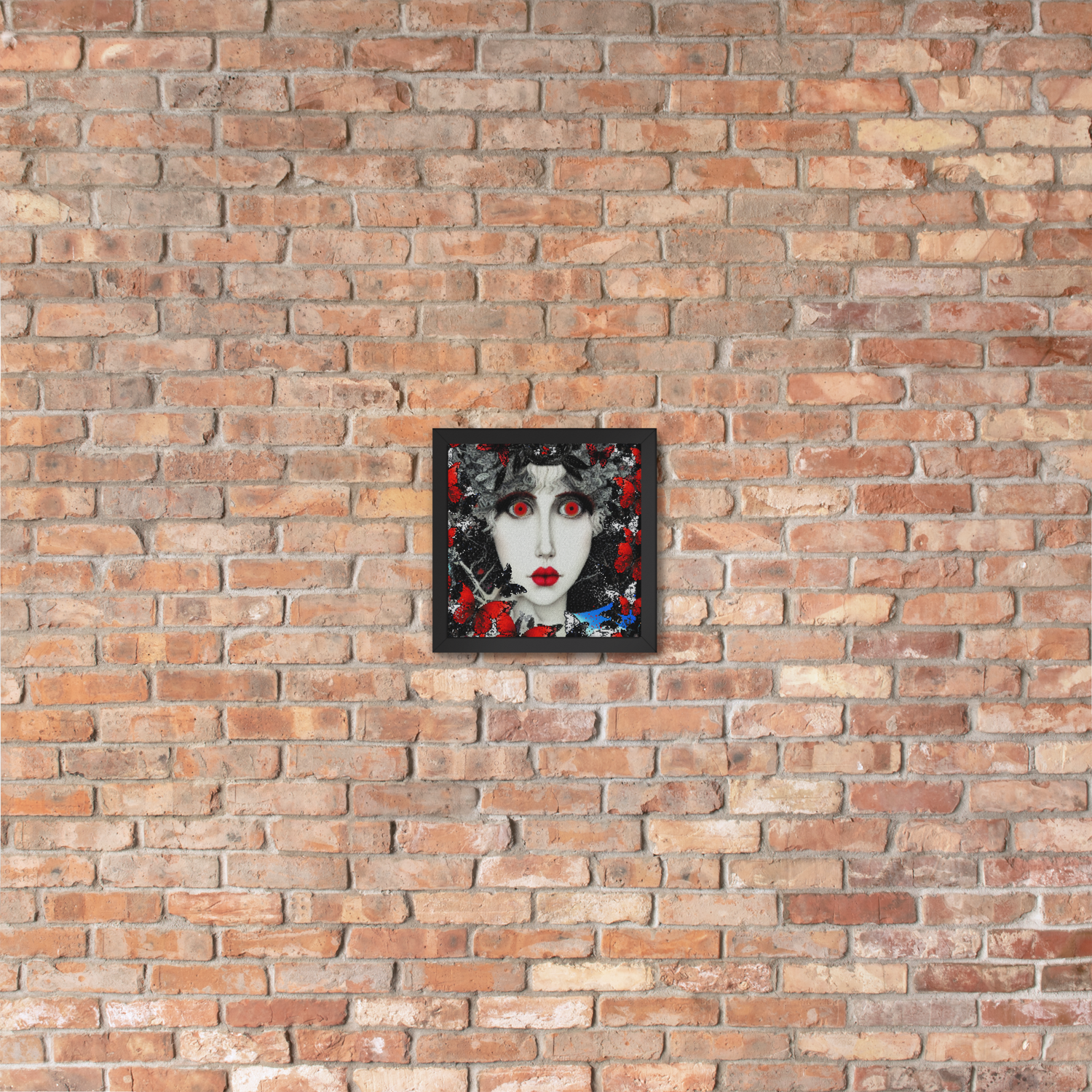 Framed Wall Art - Butterfly Kisses