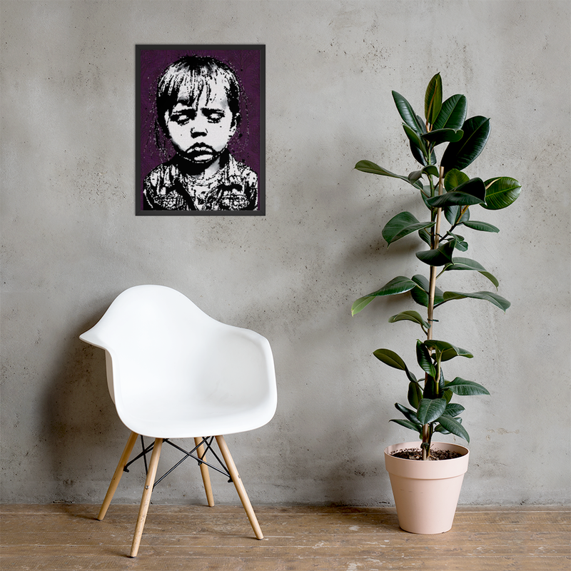 Framed Wall Art - Wounded Inner Child