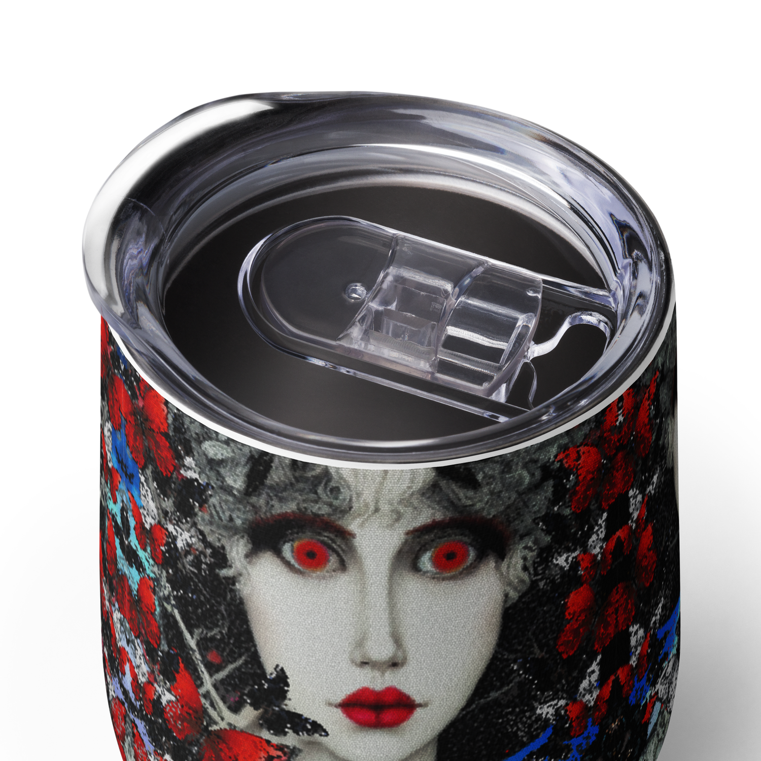 Wine tumbler - Butterfly Kisses