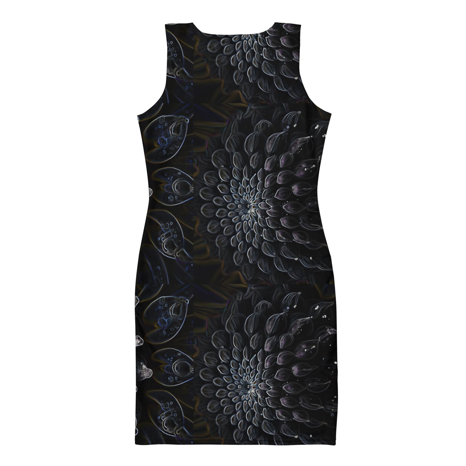 Dress Tank Bodycon - Black Dahlia Drama