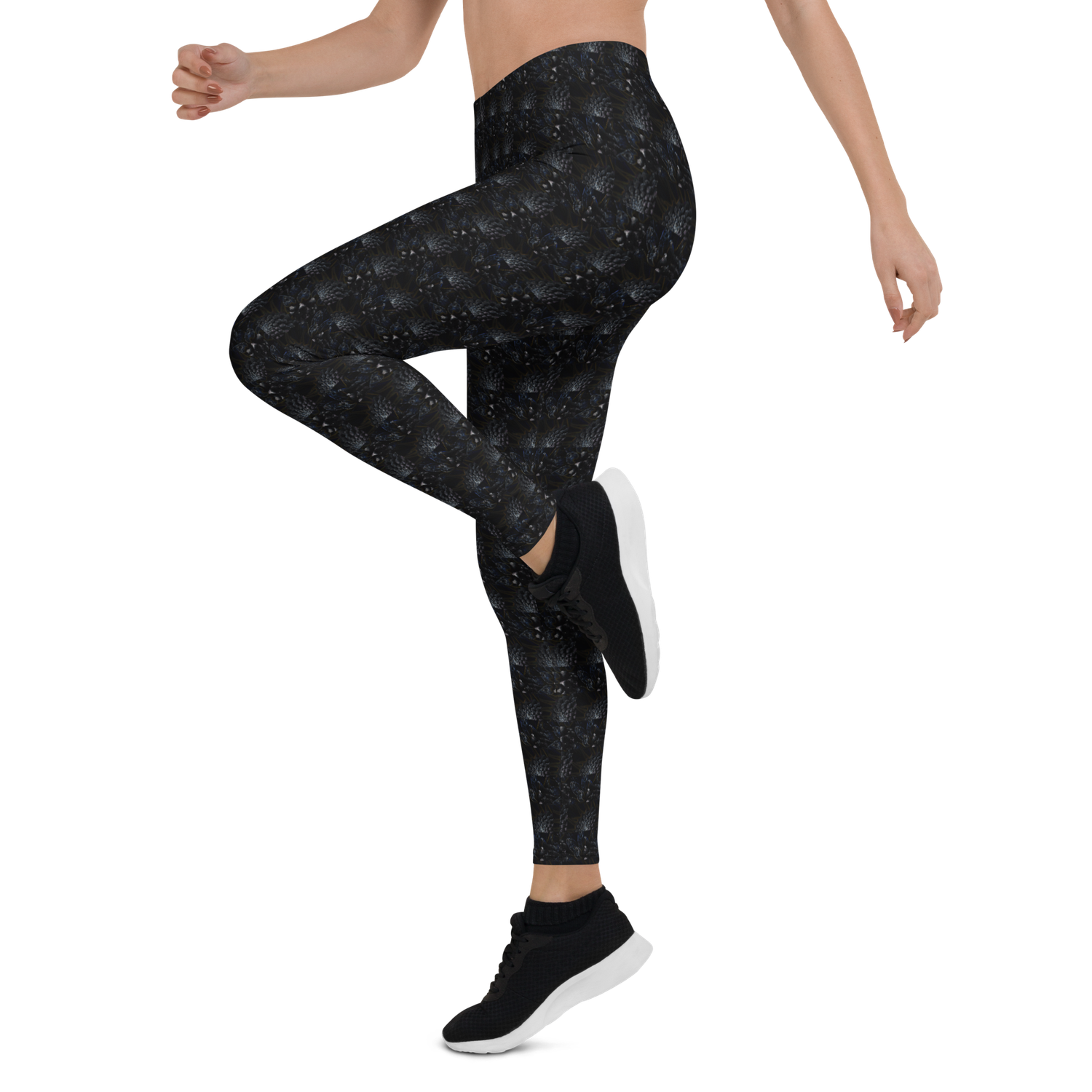Unisex Leggings (xs-xl) - Black Dahlia Drama
