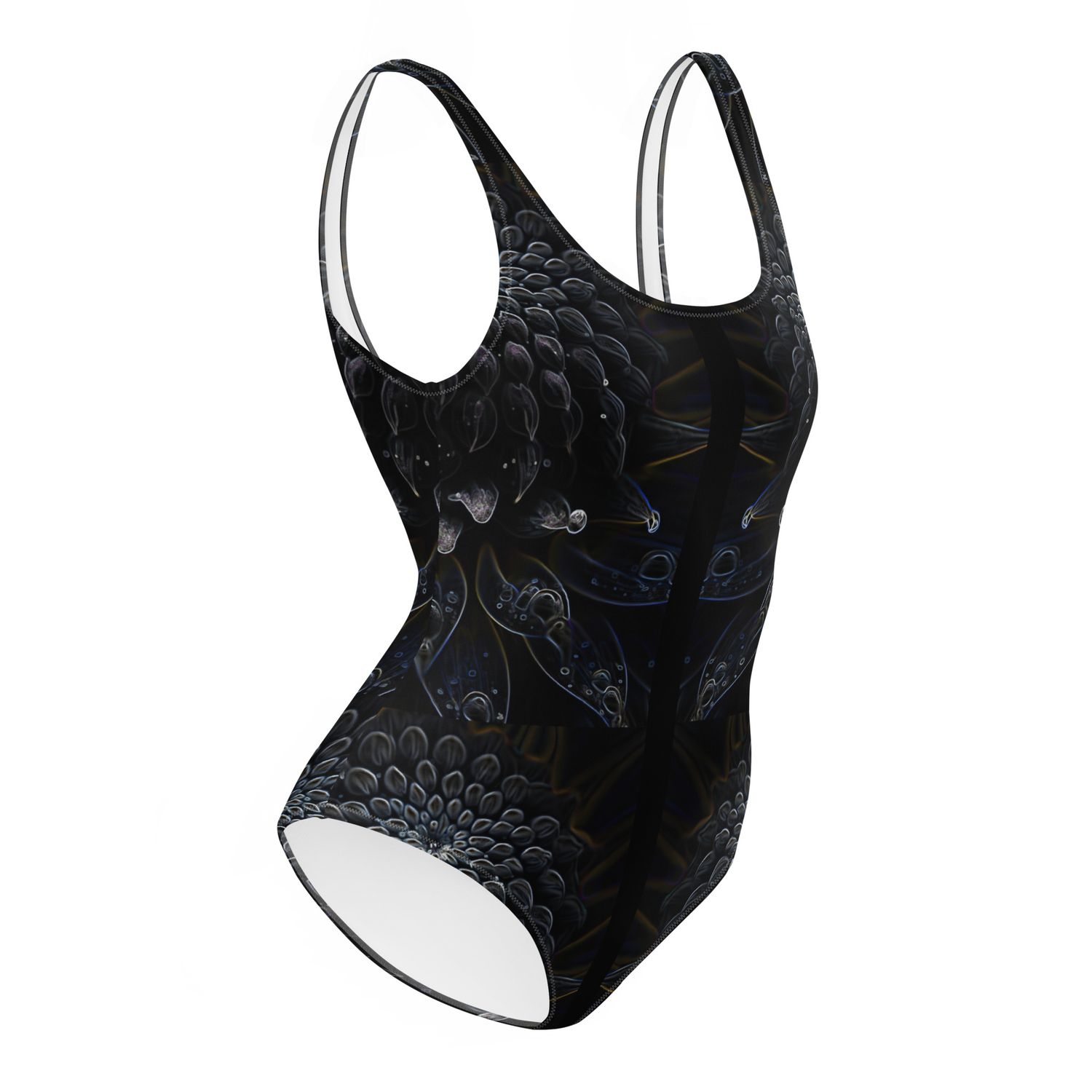 One-Piece Swimsuit - Streetwear - Black Dahlia Drama