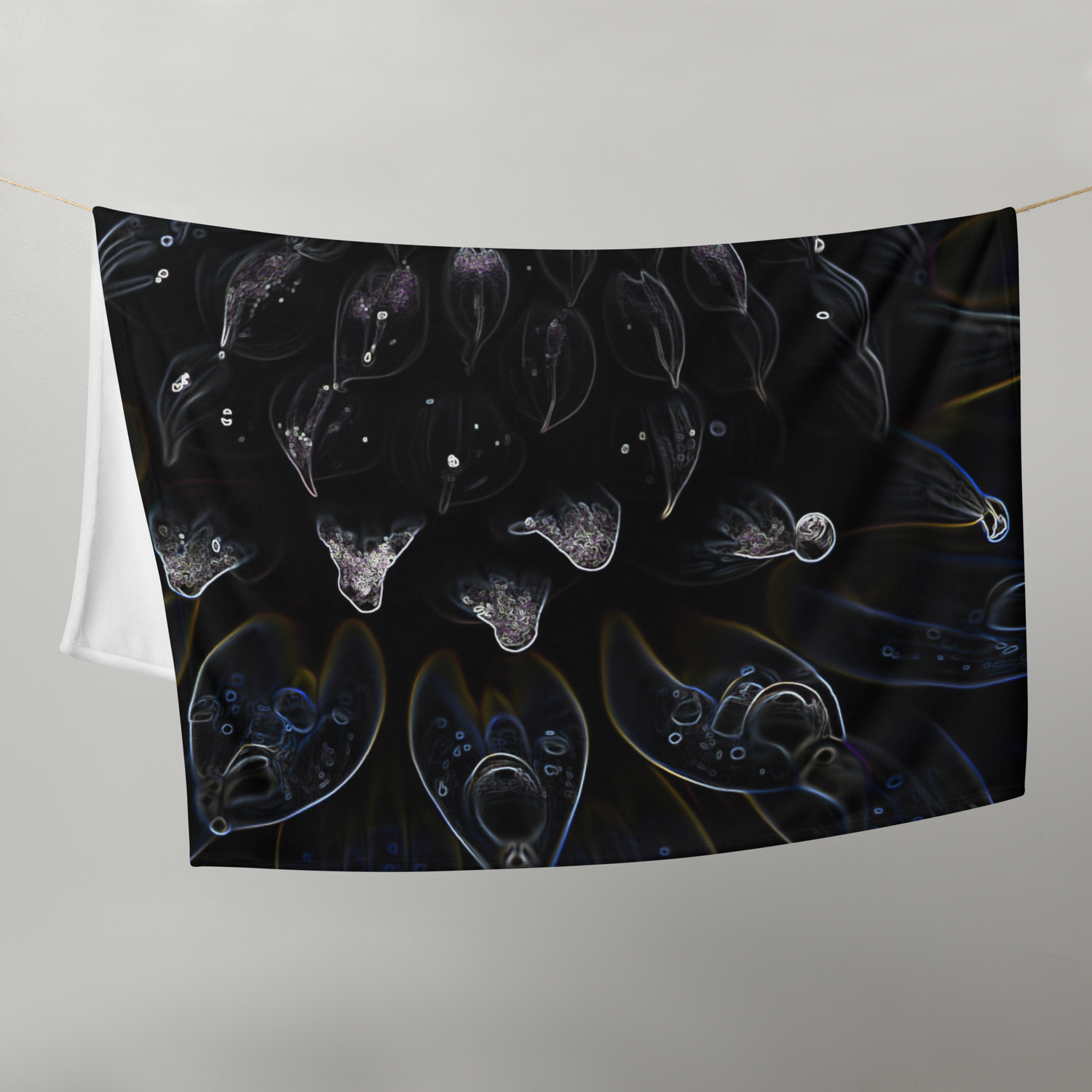 Throw Blanket - Black Dahlia Drama