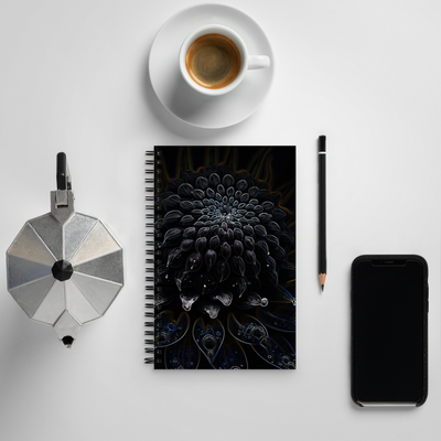 Spiral notebook - Black Dahlia Drama